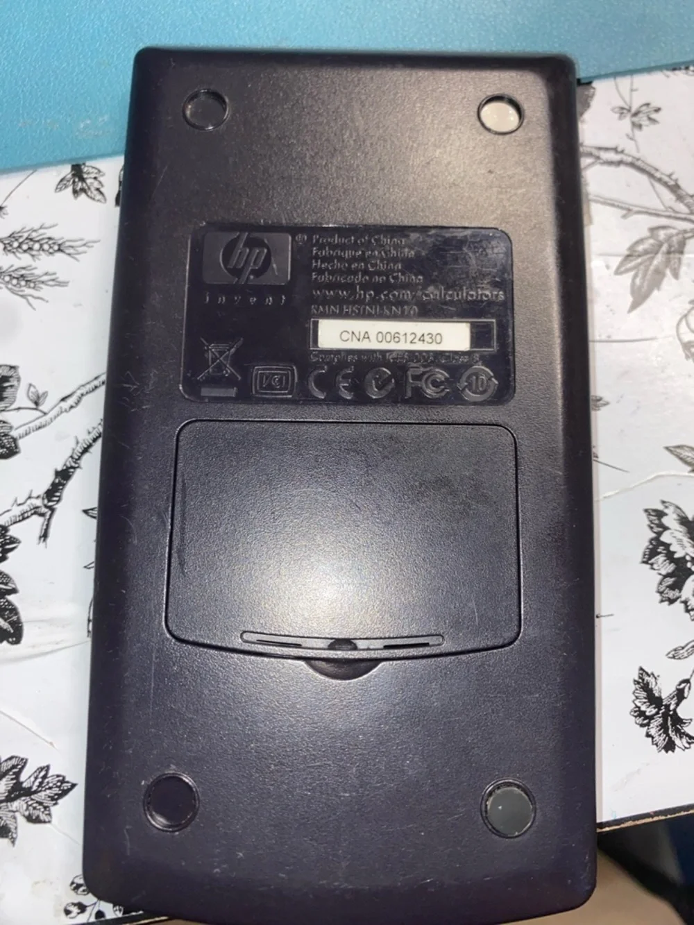 HP 10bII Financial Calculator - Black and Silver